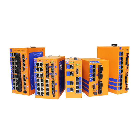 DIN-Rail Managed Ethernet Switches